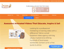 Tablet Screenshot of cartoonmedia.com
